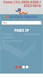 Mobile Screenshot of itsolutionstelecom.com.br
